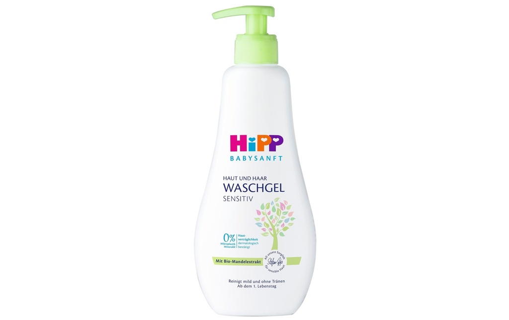 HIPP Babysanft peau et cheveux 400 ml