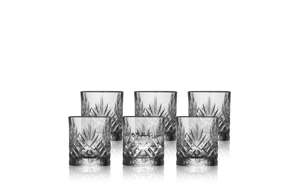 Lyngby Verre à schnaps Melodia 6 pièces, 8 cl