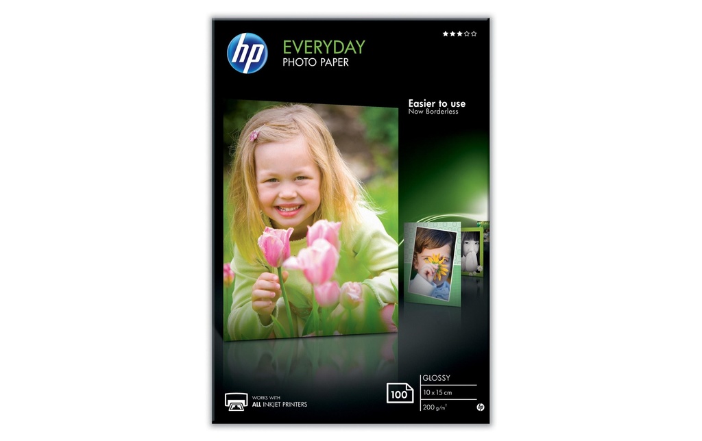 HP PAPER/SPARE PART HP Everd.Pap.Pho. CR757A 10x15 (100 pces)