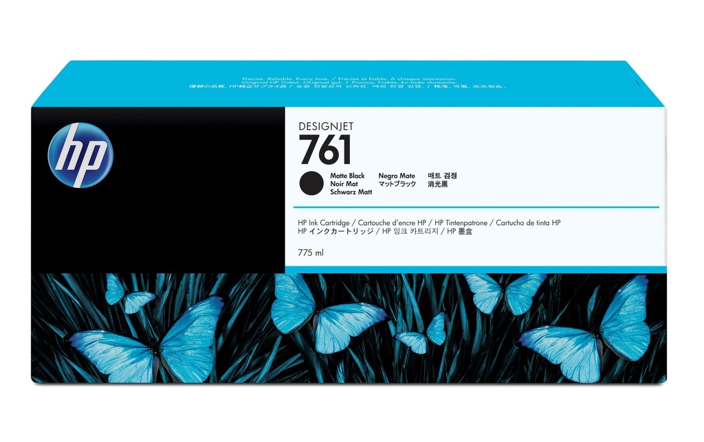 HP HP cart.encre 761 HY mat black