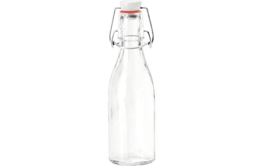 Glorex Bouteille en verre avec support