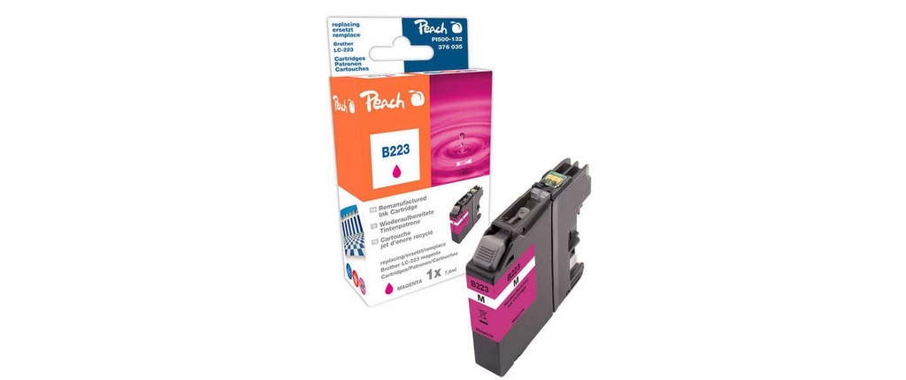 Peach Encre Brother LC-223 Magenta