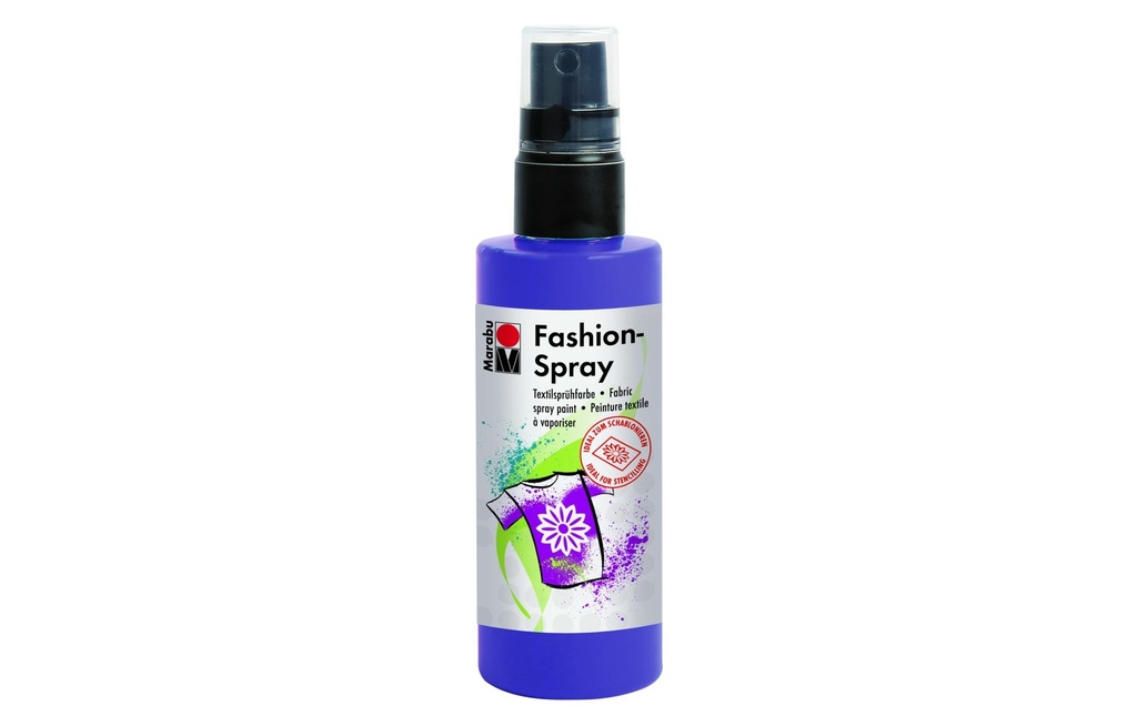 Marabu Peinture pour textile Fashion Spray 100 ml, Pourpre