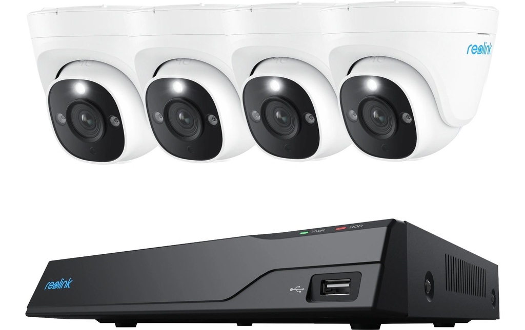 Reolink Kits de surveillance NVS8-8MD4 Dôme, disque dur de 2TB inclus