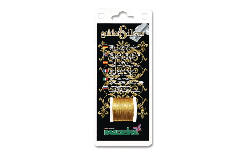 Madeira Fil spécial GoldenSilver Doré