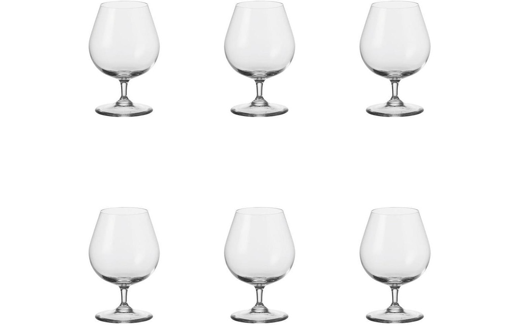 LEONARDO Verre à cognac Ciao 400 ml, 6 Pièce/s, Transparent