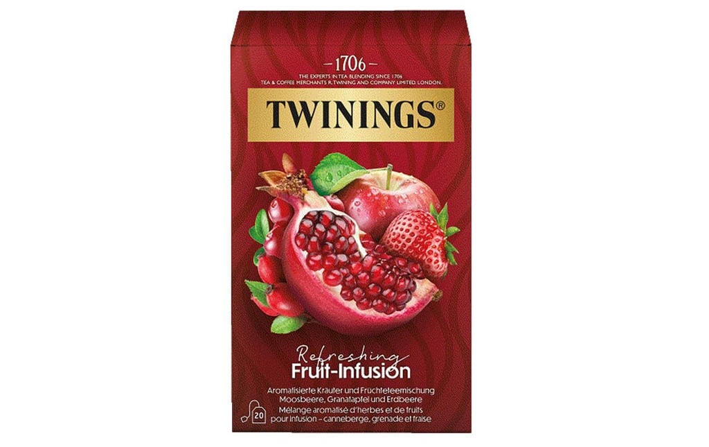 Twinings Sachet de thé Thé aux fruits Refreshing 20 Pièce/s