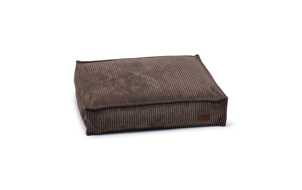 Designed by Lotte Lit Marron strié 70x55X15cm