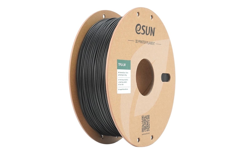 eSun Filament TPU LW Noir 1.75 mm 0.75 kg