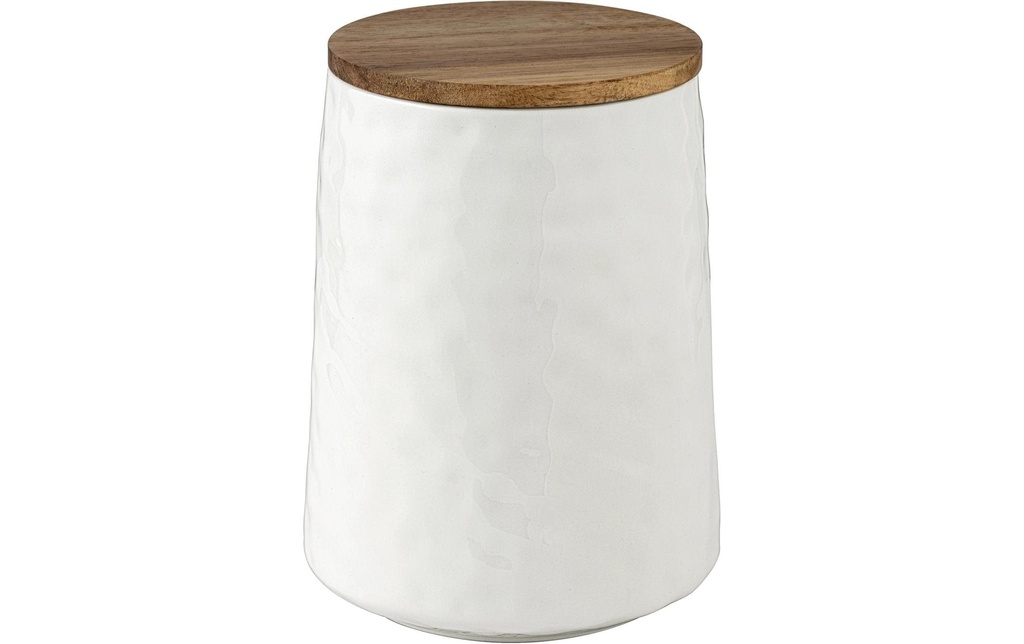 Wenko Boîte à provisions Adelle 1 l, Brun/Blanc