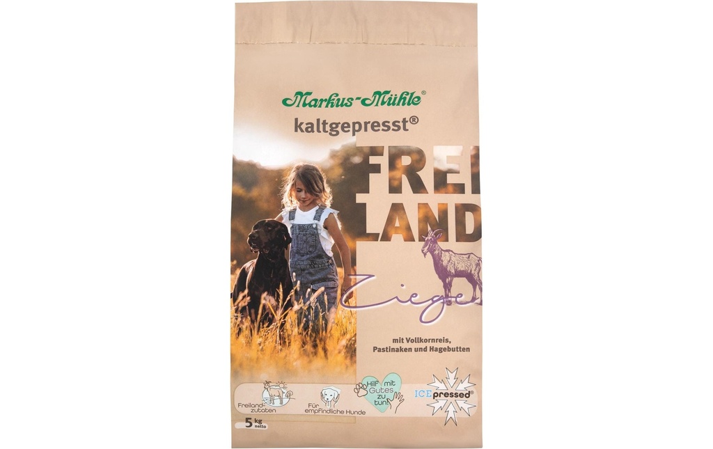 Markus Mühle Alimentation sèche Dog chèvre en liberté 5 kg