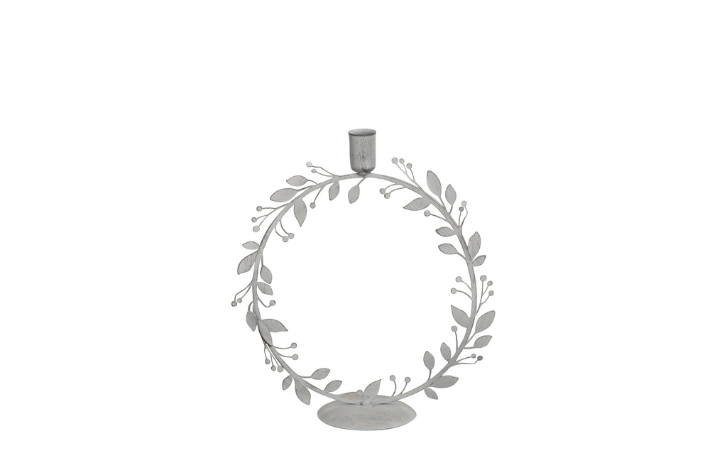 COCON Bougeoir Couronne, Gris