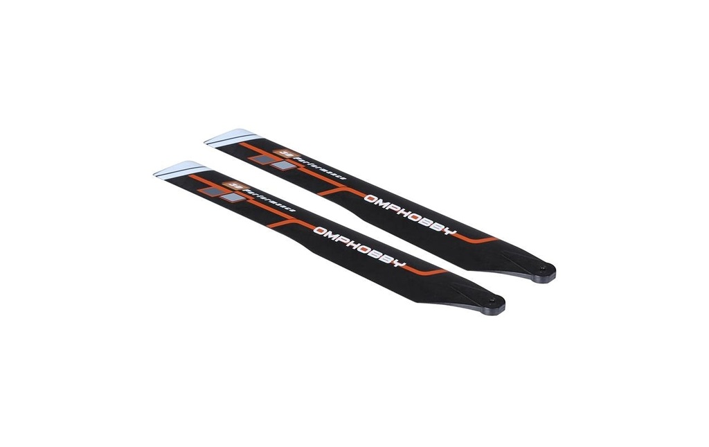 OMPHobby Pales de rotor principal orange M2 - Evo