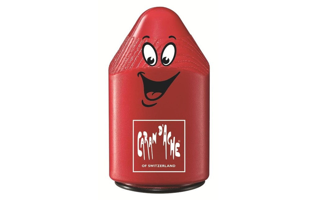 Caran d'Ache Taille-crayon Double Manuel, Rouge