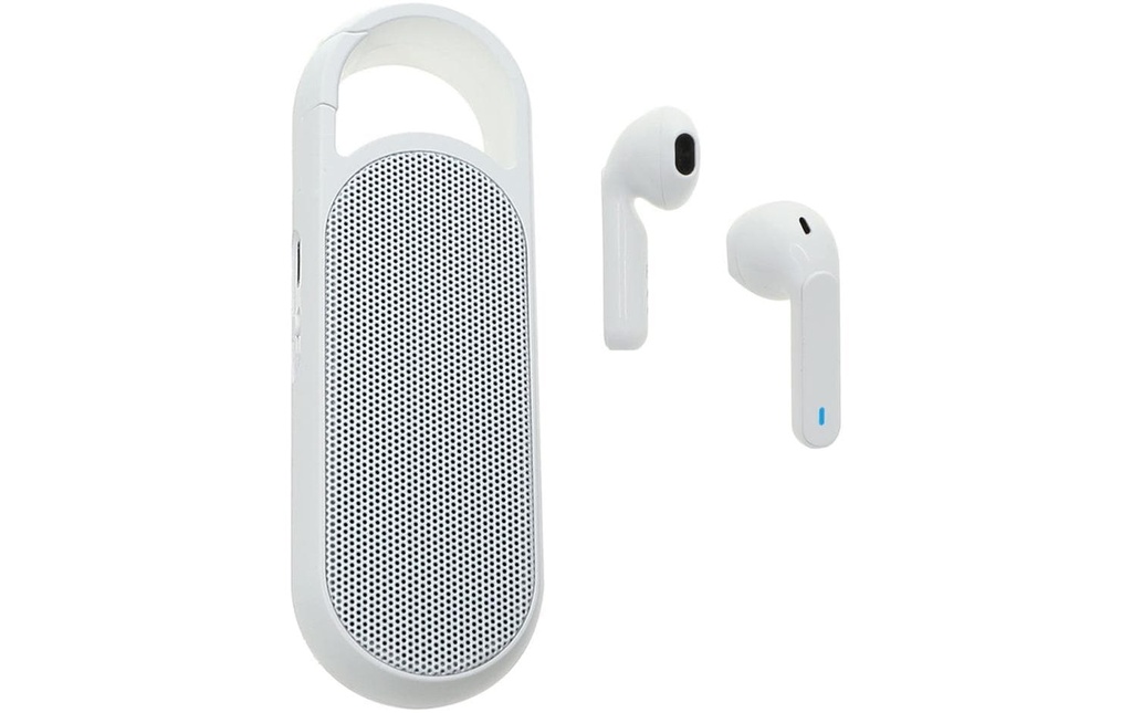 4smarts Écouteurs True Wireless In-Ear Eara Twin Blanc