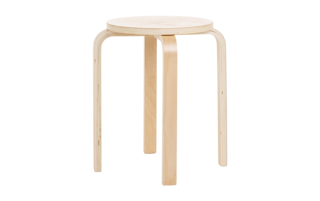 COCON Tabouret en bois