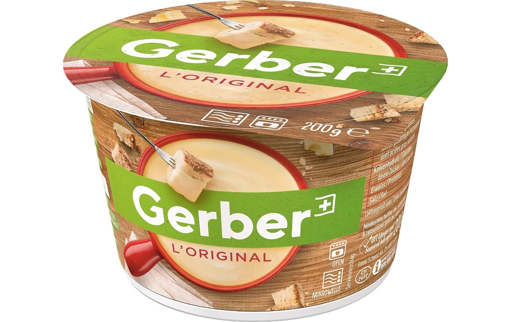 GERBER SWISS Gerber Fondue L'Original 200g (200 pces)