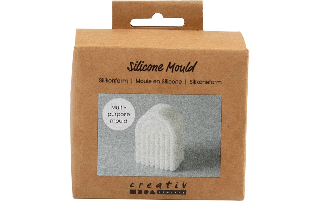 Creativ Company Moule pour bougies en silicone Blanc