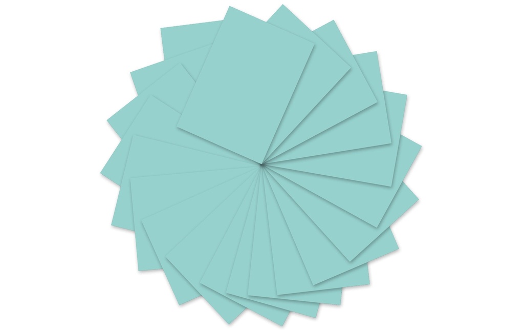 URSUS Papier coloré A4, 130 g/m², 100 feuilles, turquoise