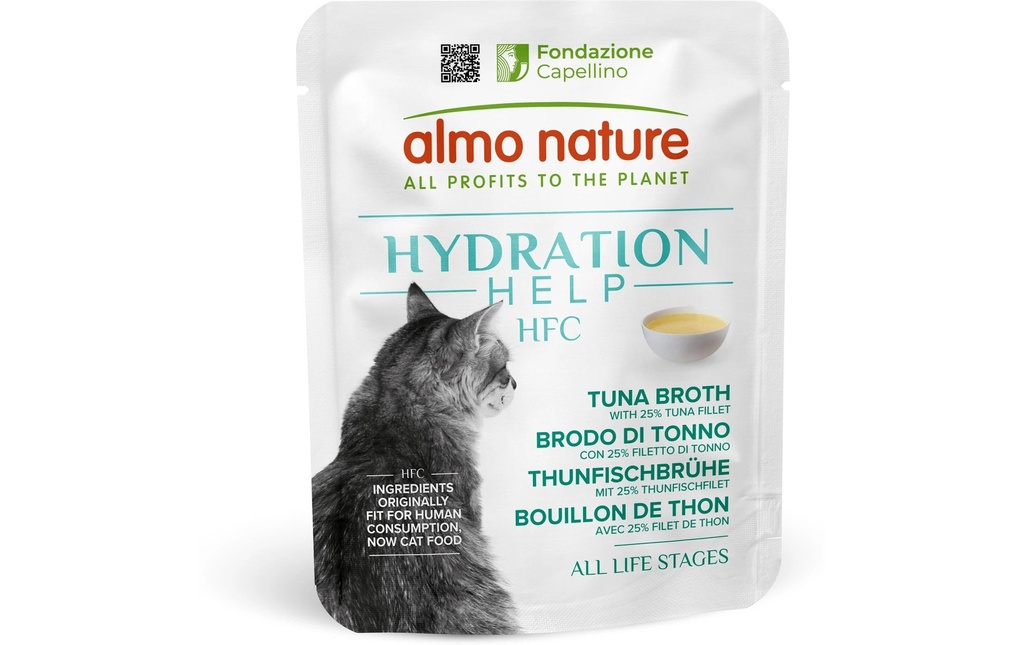 Almo Nature HFC Hydration au thon et au bouillon 50 g