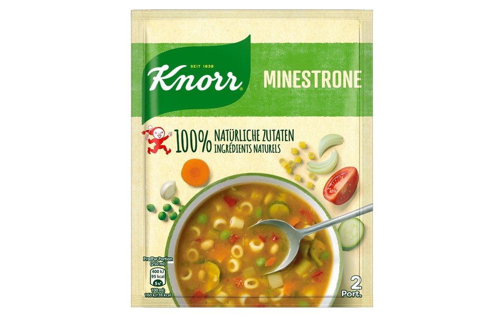 KNORR Sachet de soupe Minestrone 57g (57 pces)