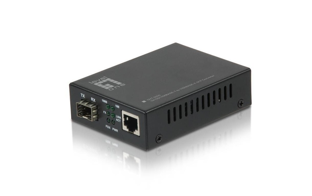 LevelOne Convertisseur de médias GVT-2000