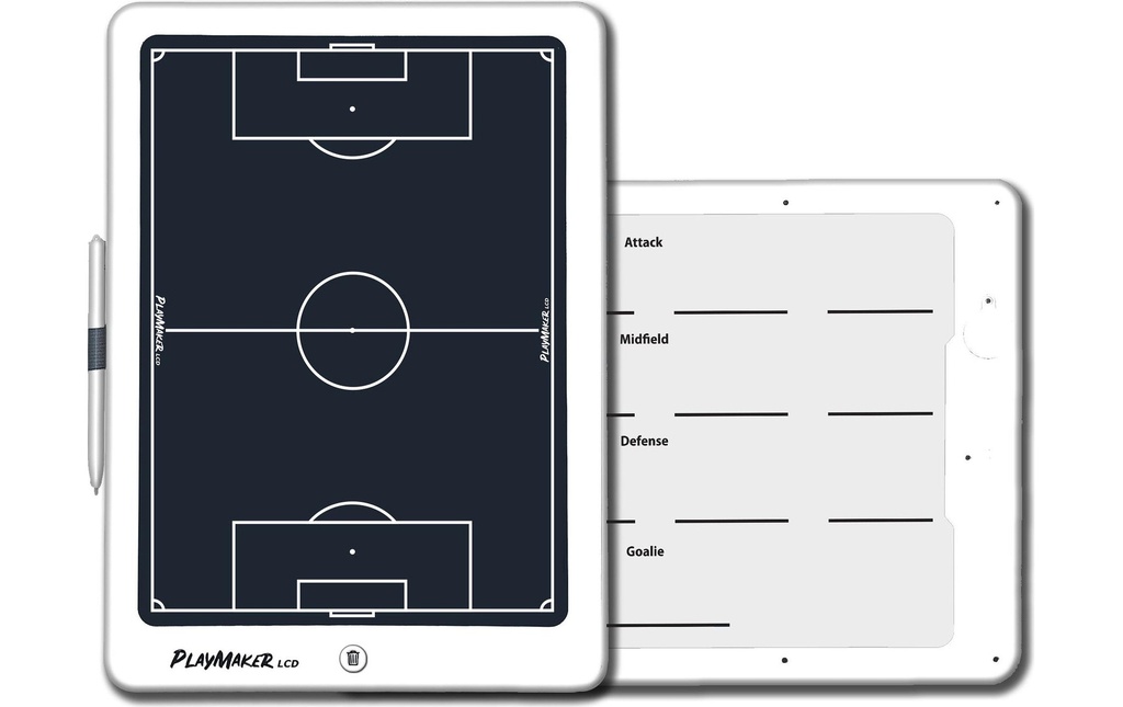 Playmaker LCD Scheda tattica Football Blanc