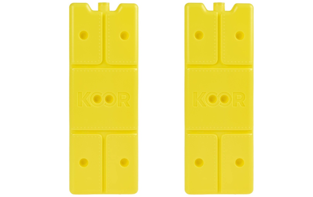 KOOR Élément de refroidissement Arctico M, Pack double Giallo