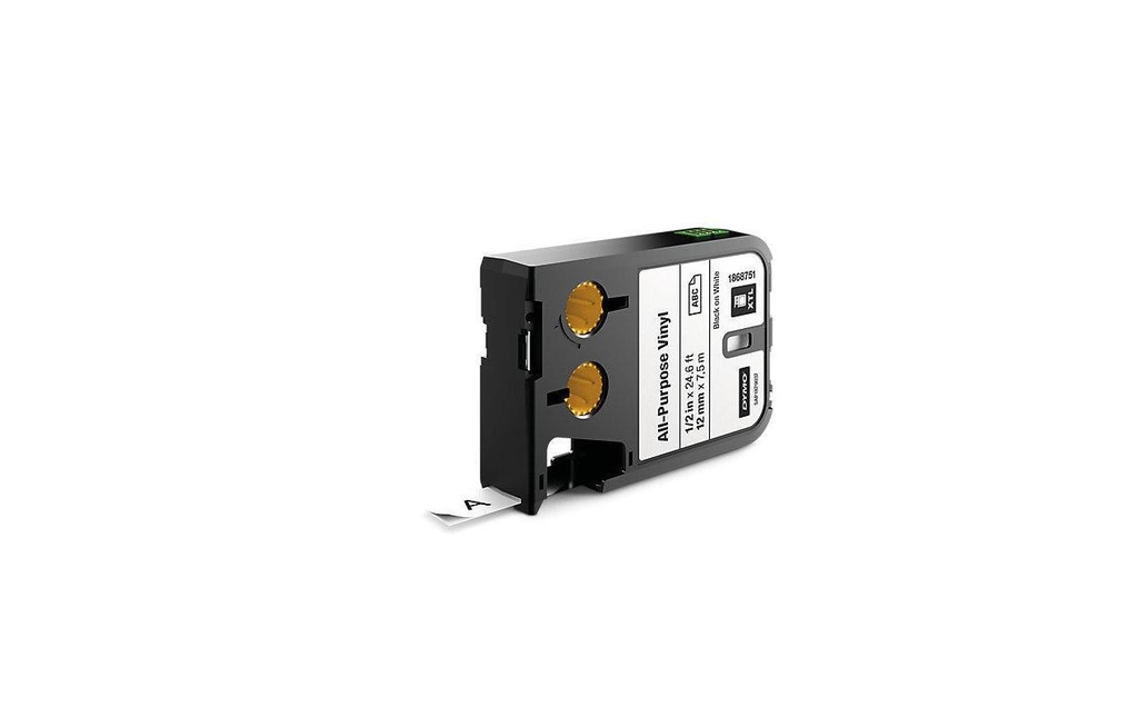 DYMO Ruban d’étiquettes XTL Noir auf Blanc