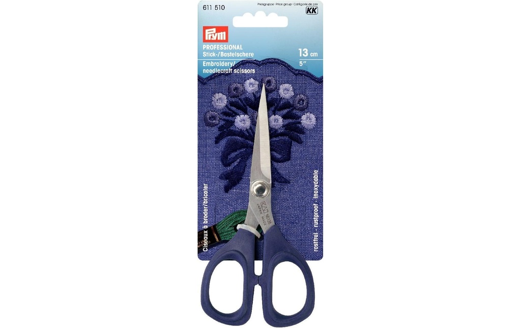 Prym Ciseaux de broderie Professional 13 cm, 1 pièce