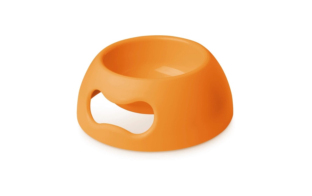 United Pets Écuelle en plastique Pappy Bowl Fluo 1.1 l, orange