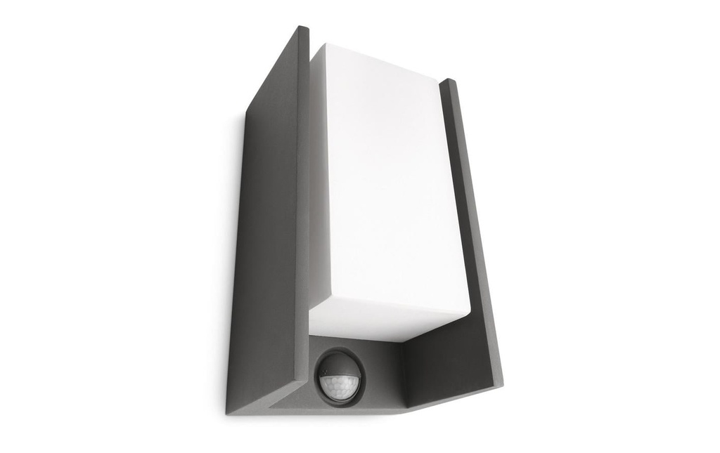 Philips Lampe murale Bridge, E27, 42W, anthracite, BWM
