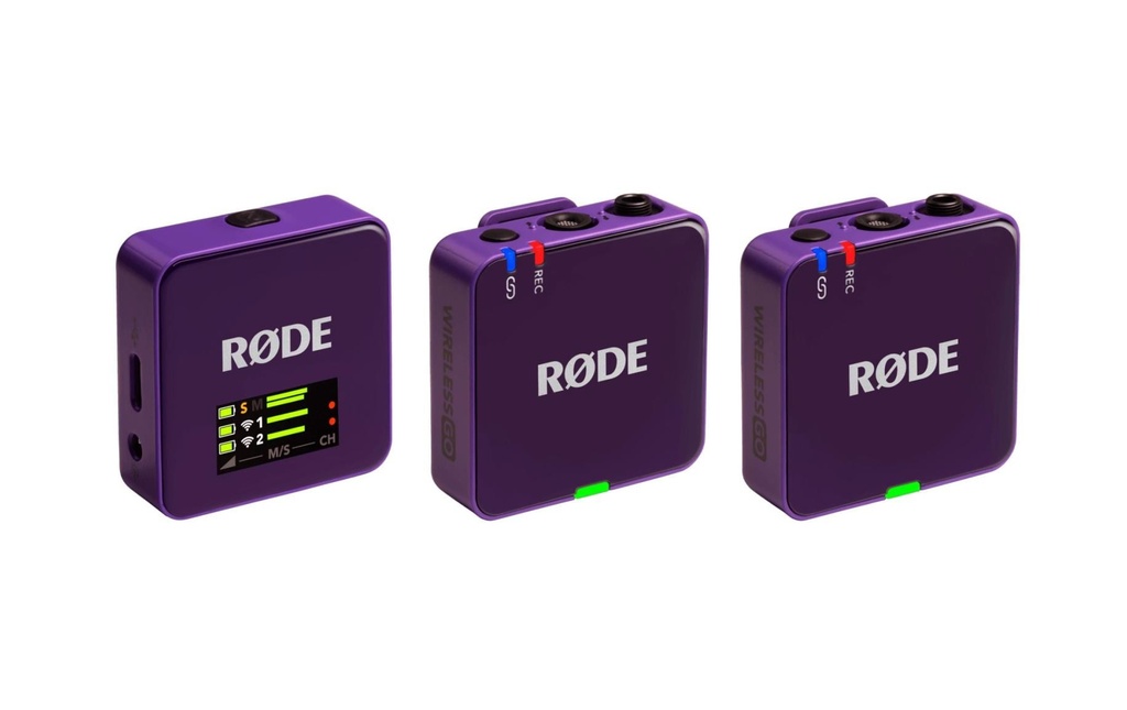 Rode Wireless GO Gen 3 Pourpre