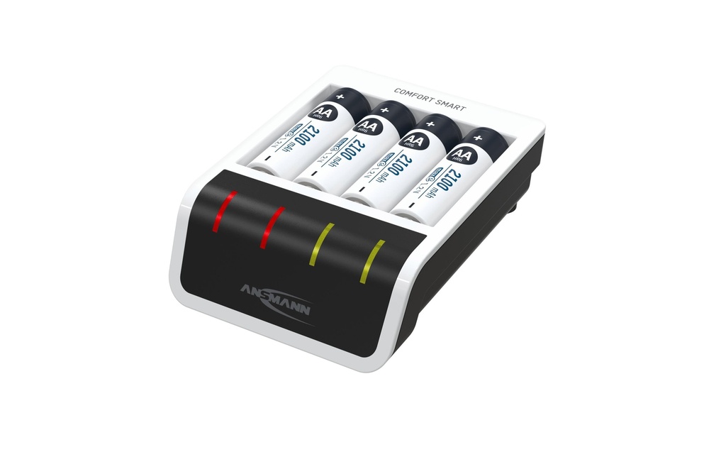 Ansmann Chargeur Comfort Smart+ Micro-USB + 4x AA 2100 mAh