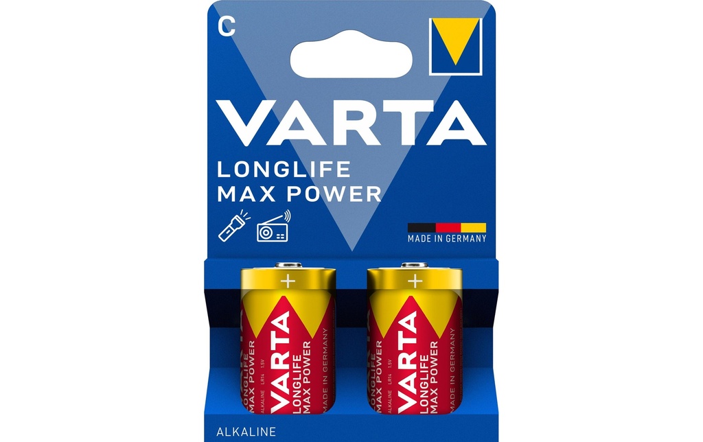 Varta Pile Longlife Max Power C , 2 Pièce/s