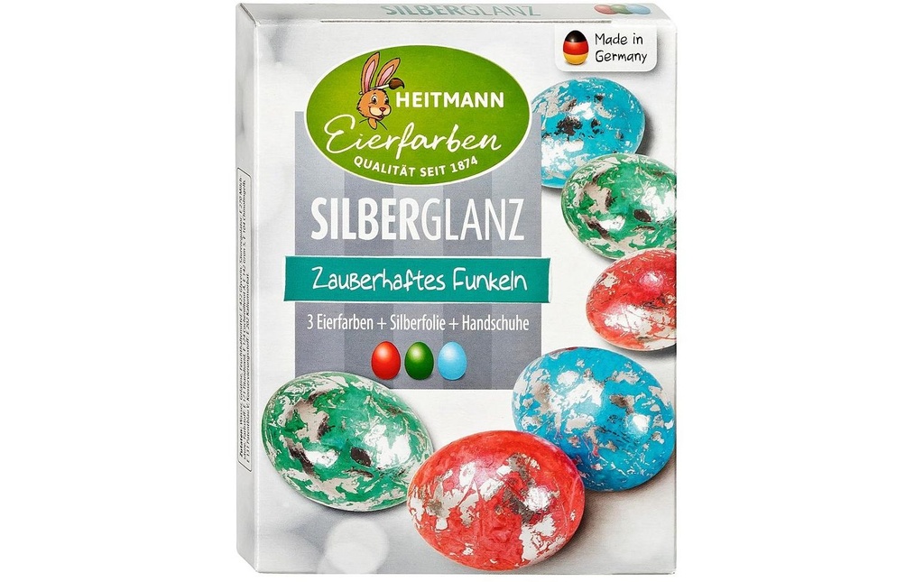 Brauns Heitmann Peintures à œufs Brillance de l'argent Multicolore, 1 Pièce/s