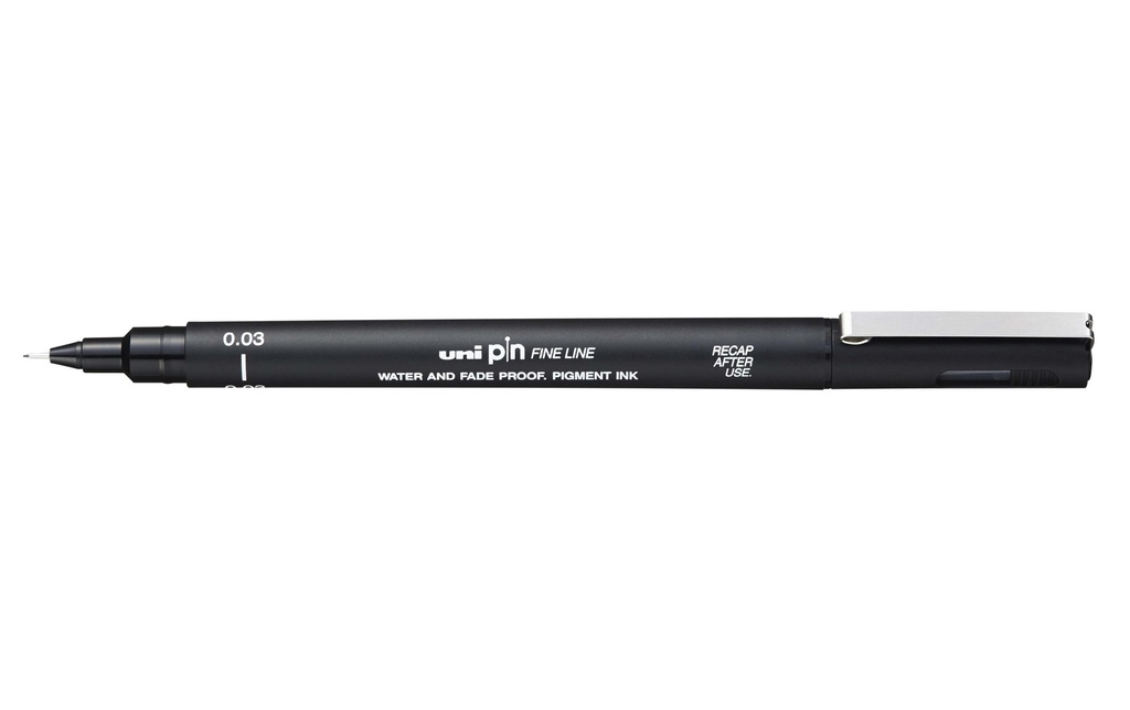 UNI-BALL Fineliner PIN.03 noir