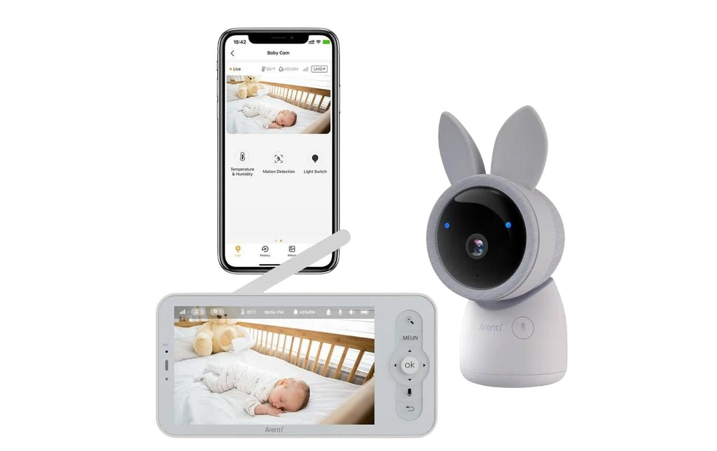 Arenti AInanny avec caméra + moniteur