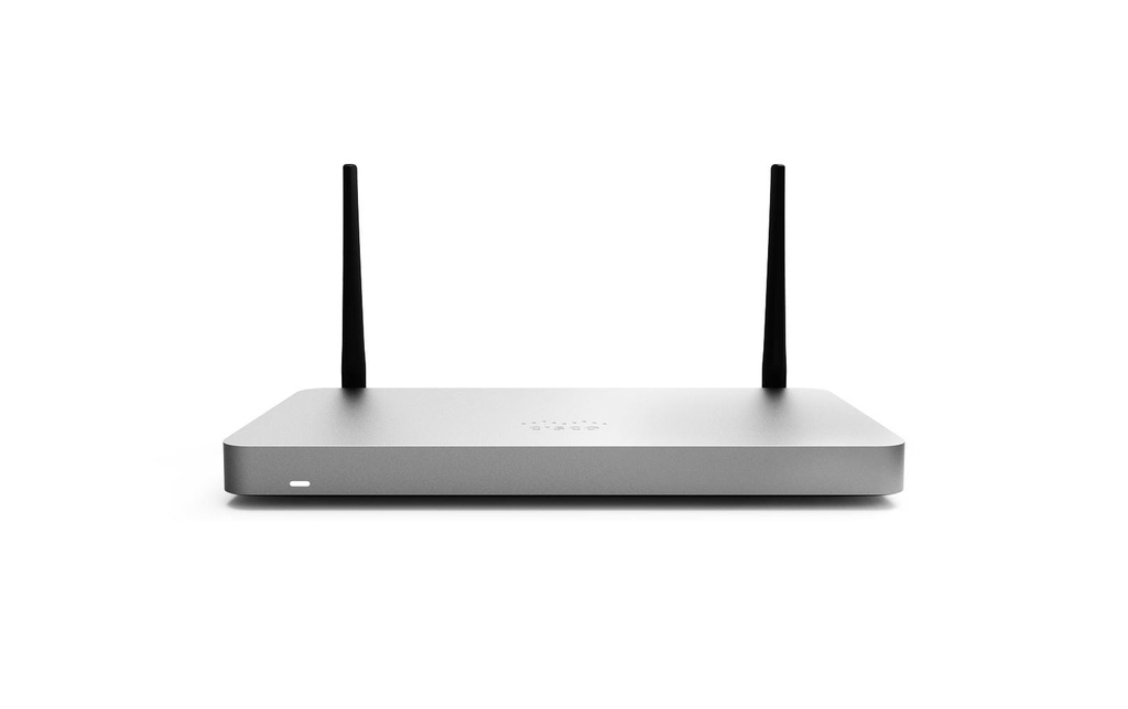 Cisco Meraki Pare-feu MX68CW avec des antennes LTE fixes externes