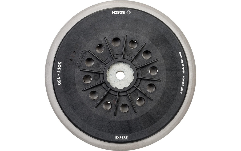 Bosch Professional Plateau d'appui EXPERT Multihole pour Bosch, 150 mm. Doux