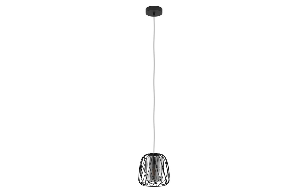 EGLO Leuchten Lampe suspendue FLORESTA 1x E27 Noir