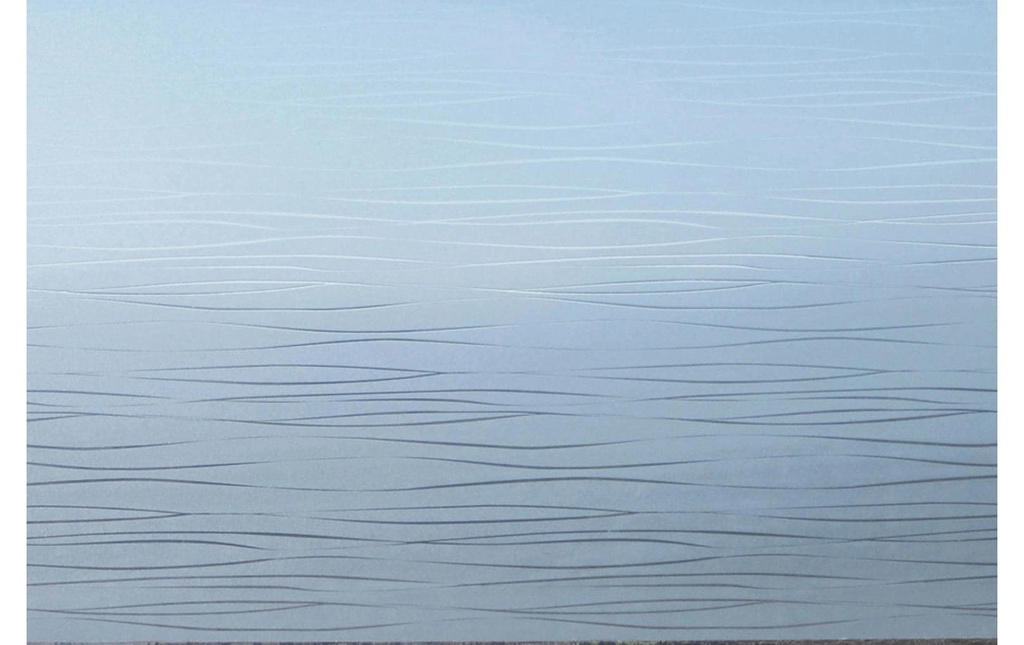 Hubatka Film de fenêtre Garbi 92 x 150 cm, bleu glacier