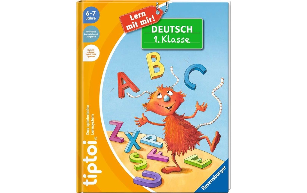 tiptoi Livre éducatif Lern mit mir! Deutsch 1. Klasse
