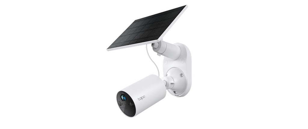 TP-Link Caméra réseau Tapo C410 panneau solaire Tapo A201 inclus