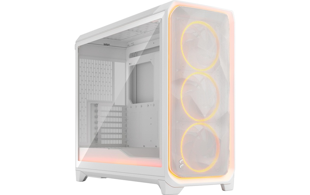 Fractal Design Boîtier d’ordinateur Meshify 3 XL Ambience Pro RGB White