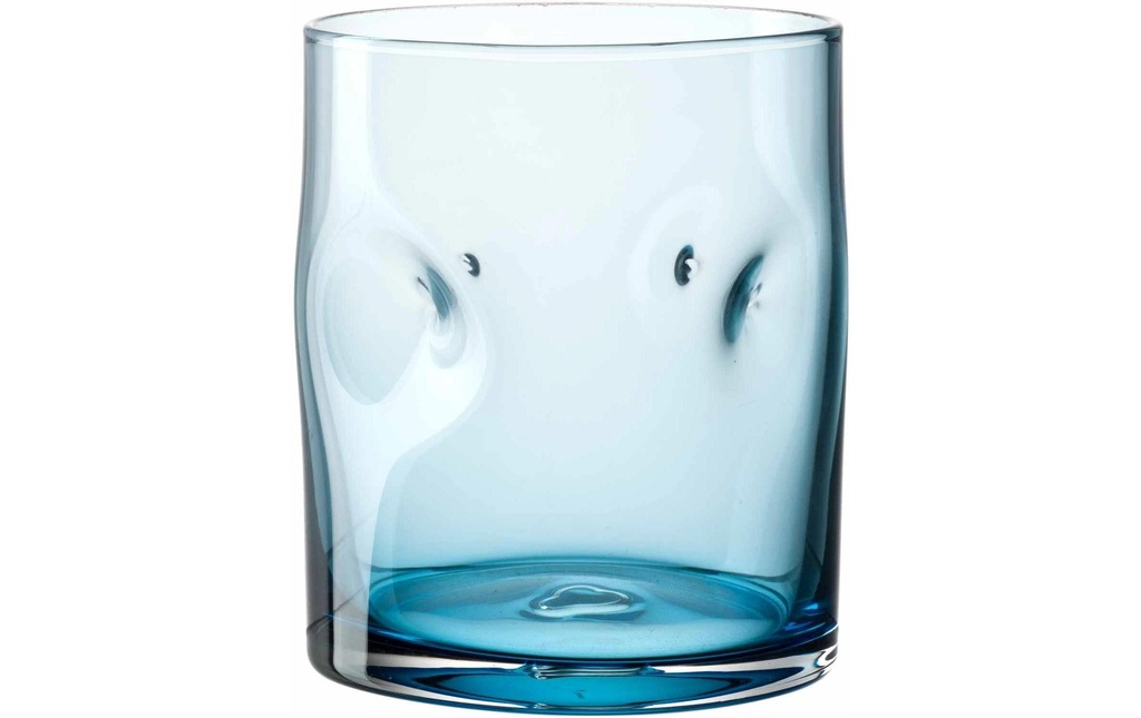 LEONARDO Verre Vesuvio 300 ml, 4 pièces, Bleu