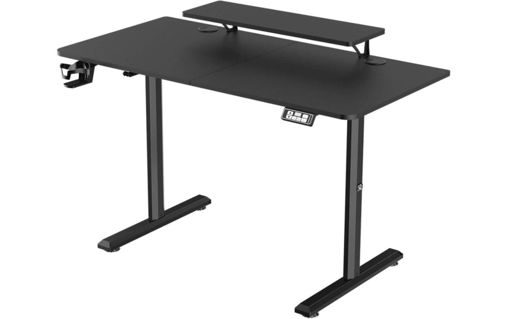 Ultradesk Table de jeu Highlander Noir