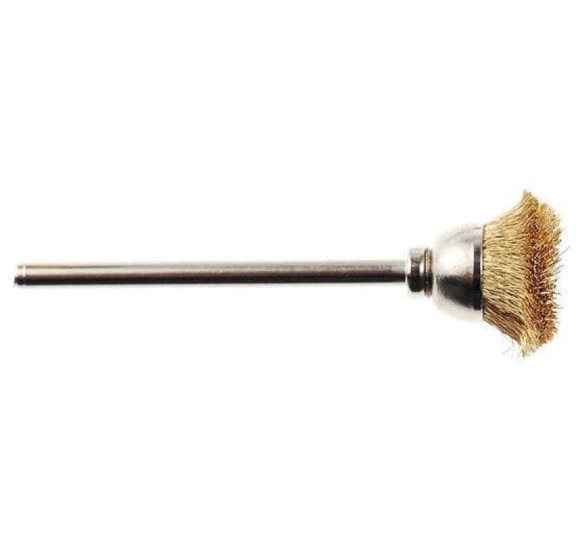 Proxxon Brosse à polir 13 mm laiton, pot, 2 parties