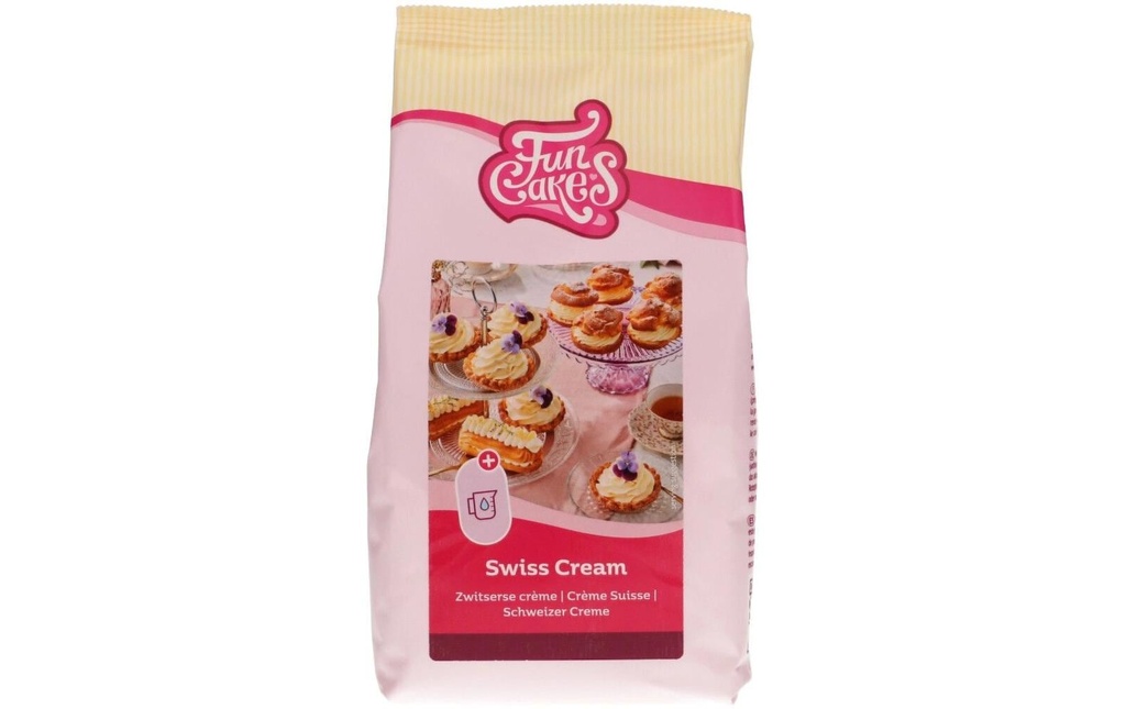 Funcakes Mélange pour Swiss Cream et crème suisse 500g
