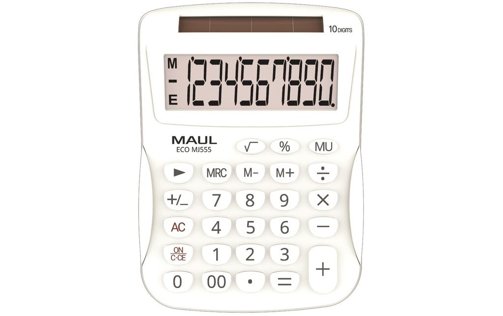 Maul Calculatrice ECO MJ555 Blanc
